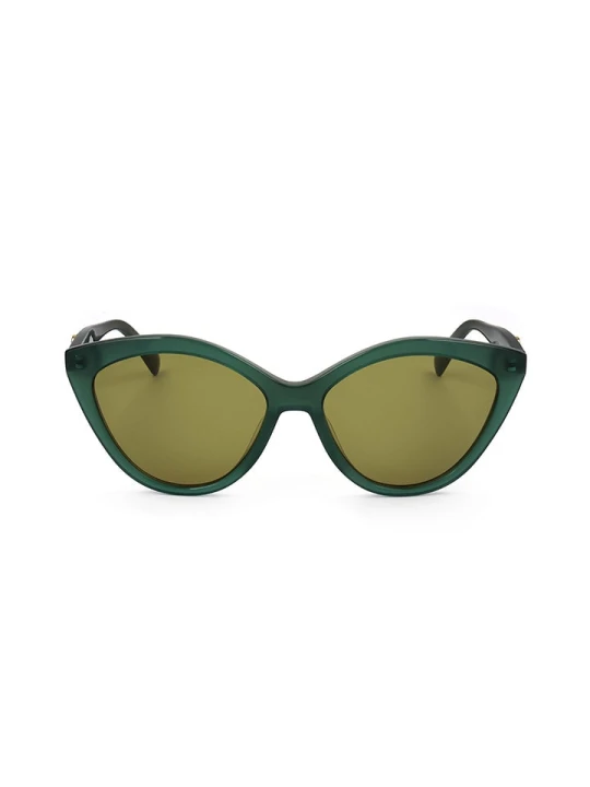 Zdjęcie produktu Longchamp Damskie okulary przeciwsłoneczne w kolorze zielonym rozmiar: 56