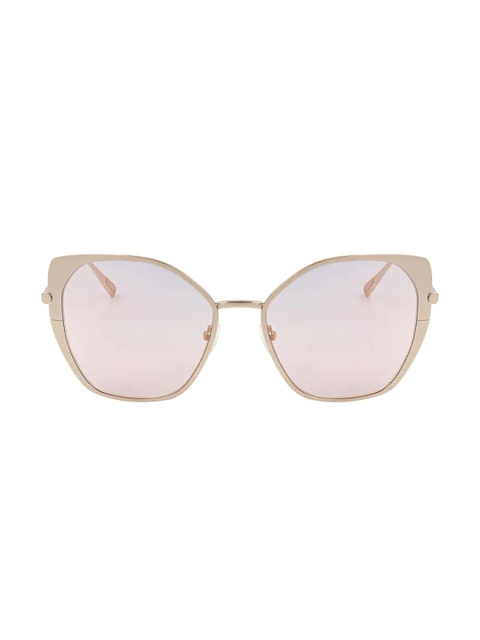 Zdjęcie produktu Longchamp Damskie okulary przeciwsłoneczne w kolorze złoto-beżowym rozmiar: 56