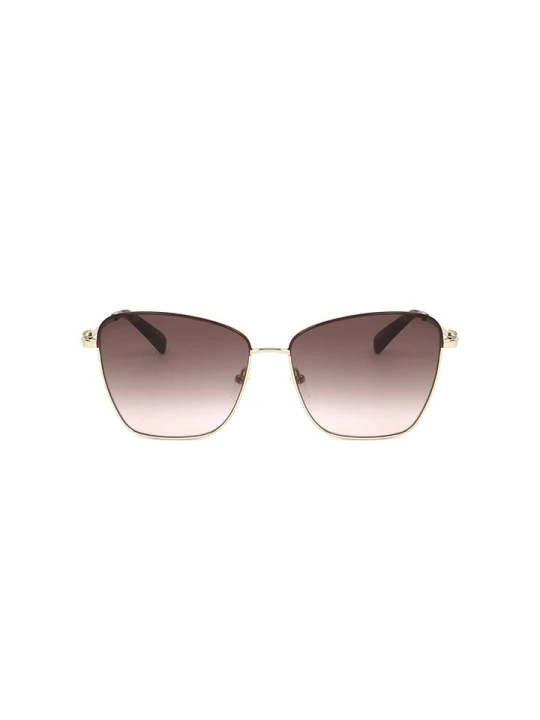 Zdjęcie produktu Longchamp Damskie okulary przeciwsłoneczne w kolorze złoto-brązowym rozmiar: 59