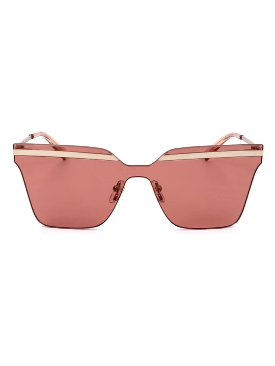 Zdjęcie produktu Longchamp Damskie okulary przeciwsłoneczne w kolorze złoto-jasnobrązowym rozmiar: 60