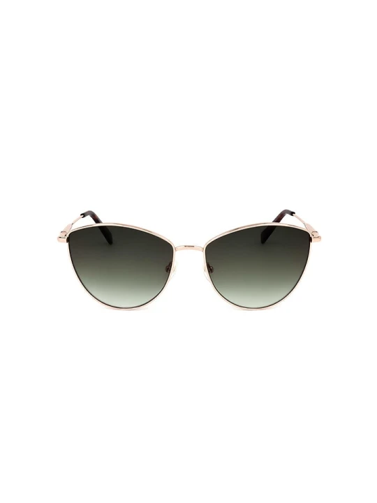 Zdjęcie produktu Longchamp Damskie okulary przeciwsłoneczne w kolorze złoto-zielonym rozmiar: 58