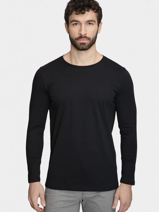 Zdjęcie produktu Longsleeve ANDREA 00007B90GSA Giacomo Conti czarny
