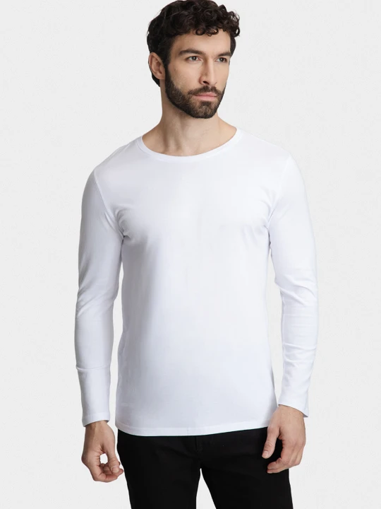 Zdjęcie produktu Longsleeve ANDREA 00009B00GSA Giacomo Conti bialy