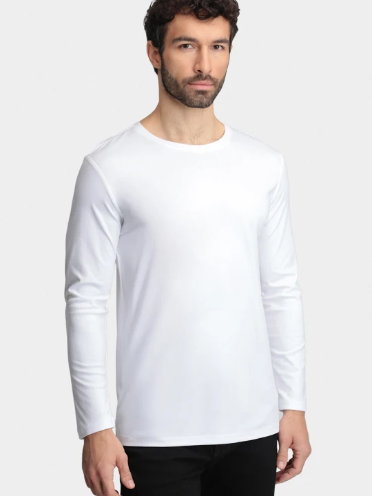 Zdjęcie produktu Longsleeve ANDREA 00010A00GSA Giacomo Conti bialy