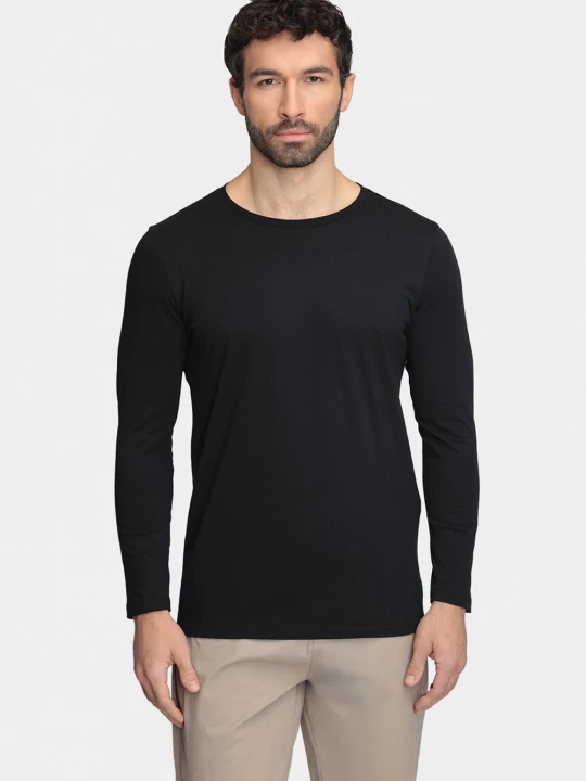 Zdjęcie produktu Longsleeve ANDREA 00012A90GSA Giacomo Conti czarny