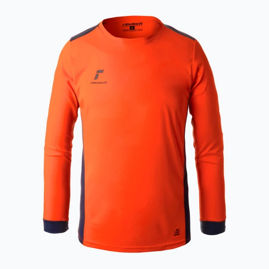 Zdjęcie produktu Longsleeve bramkarski dziecięcy Reusch Match Longsleeve Padded Junior shocking orange / blue