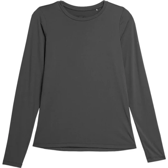 Zdjęcie produktu Longsleeve damski 4FSS23TFLOF074 4F Szary