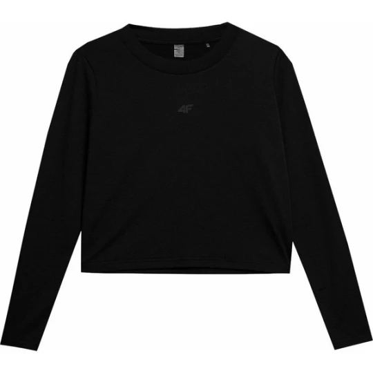 Zdjęcie produktu Longsleeve damski 4FSS23TFLOF075 4F Czarny
