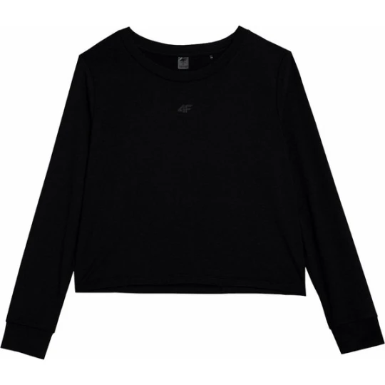 Zdjęcie produktu Longsleeve damski 4FWAW23TFLOF187 4F Czarny
