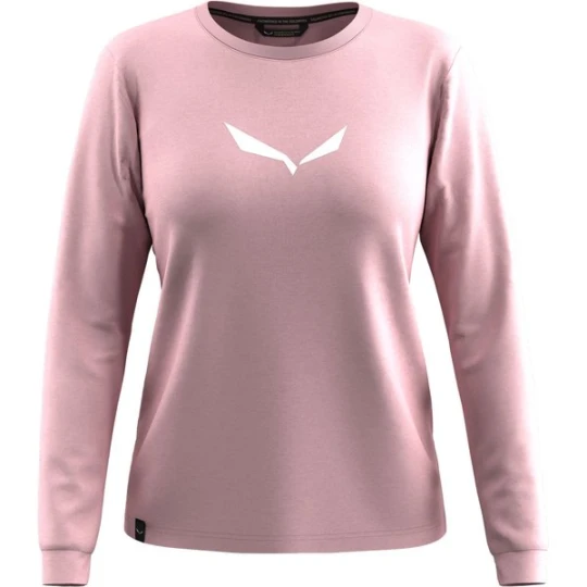 Zdjęcie produktu Longsleeve damski Eagle Solidlogo Dry Tee Salewa Różowy