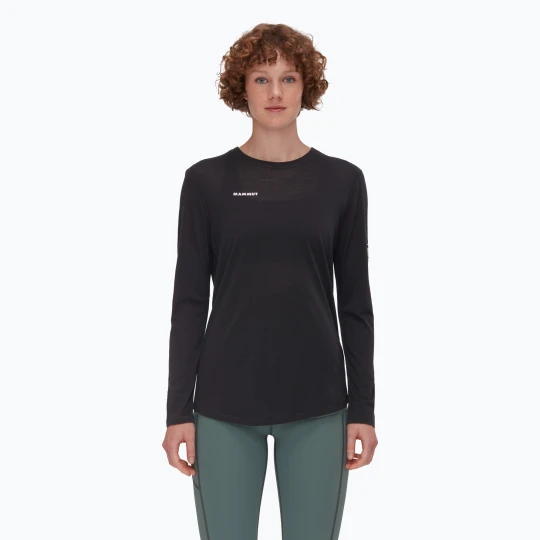 Zdjęcie produktu Longsleeve damski Mammut Tree Wool FL black 01700