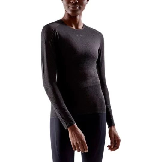 Zdjęcie produktu Longsleeve damski Pro Dry Nanoweight LS Craft Czarny