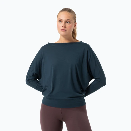 Zdjęcie produktu Longsleeve damski super.natural Kula Top blueberry Granatowy