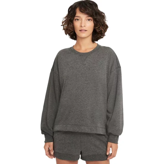 Zdjęcie produktu Longsleeve damski Yoga Nike Szary