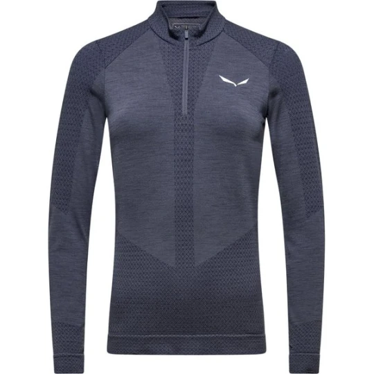 Zdjęcie produktu Longsleeve damski Zebru Med Warm Salewa Granatowy