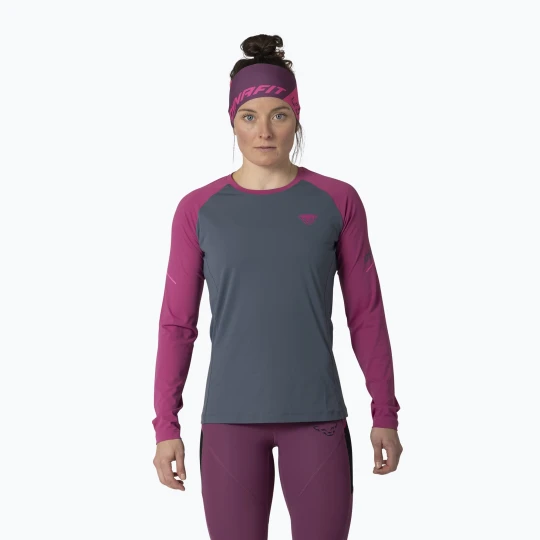 Zdjęcie produktu Longsleeve do biegania damski DYNAFIT Alpine Pro magenta / 0720 Niebieski