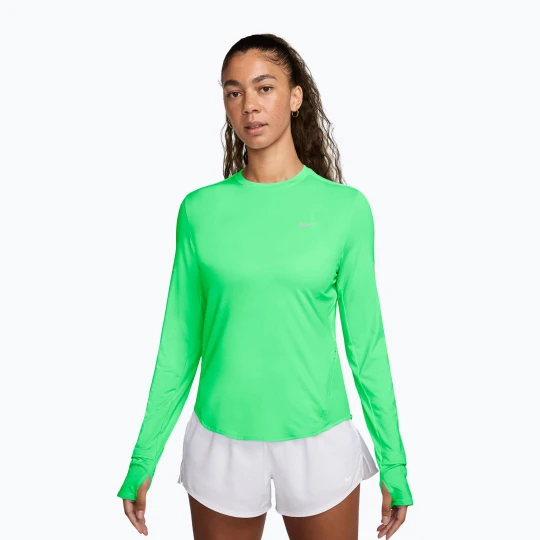 Zdjęcie produktu Longsleeve do biegania damski Nike Swift Dri-FIT UV illusion green