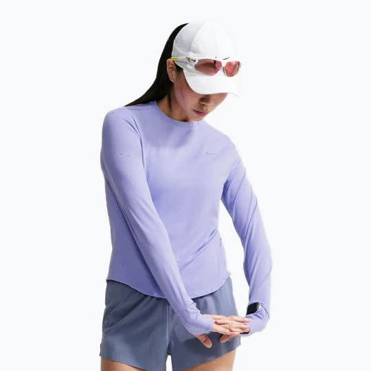 Zdjęcie produktu Longsleeve do biegania damski Nike Swift Dri-FIT UV LS purple pulse Fioletowy