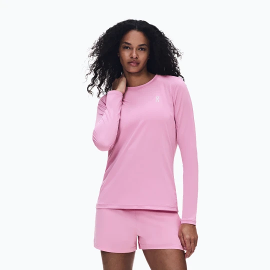 Zdjęcie produktu Longsleeve do biegania damski On Core Long-T bubblegum Różowy