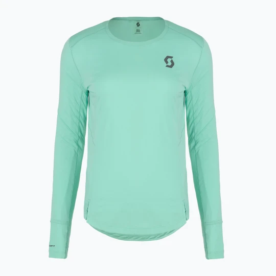 Zdjęcie produktu Longsleeve do biegania damski SCOTT Endurance Tech miami green Niebieski