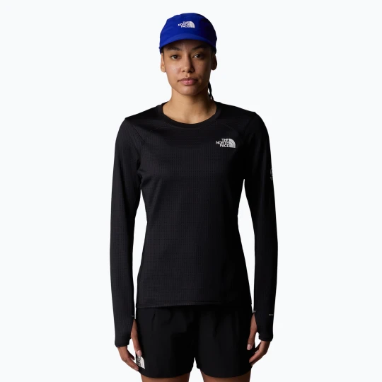 Zdjęcie produktu Longsleeve do biegania damski The North Face Summit Altimero Light Crew tnf black