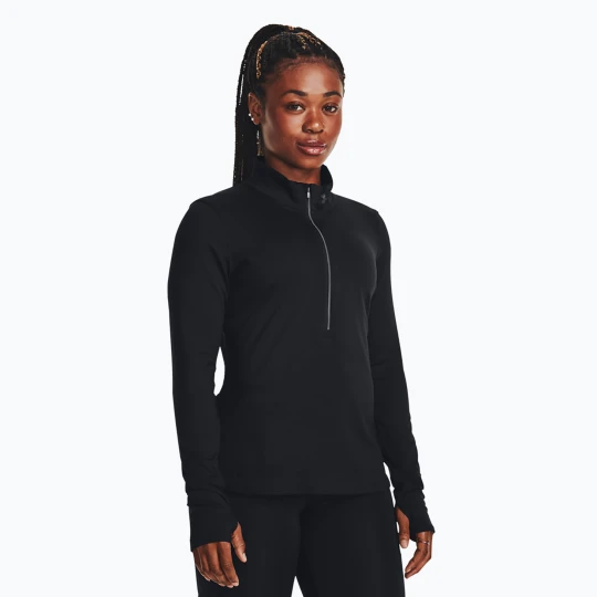Zdjęcie produktu Longsleeve do biegania damski Under Armour Launch Pro Half Zip black / reflective