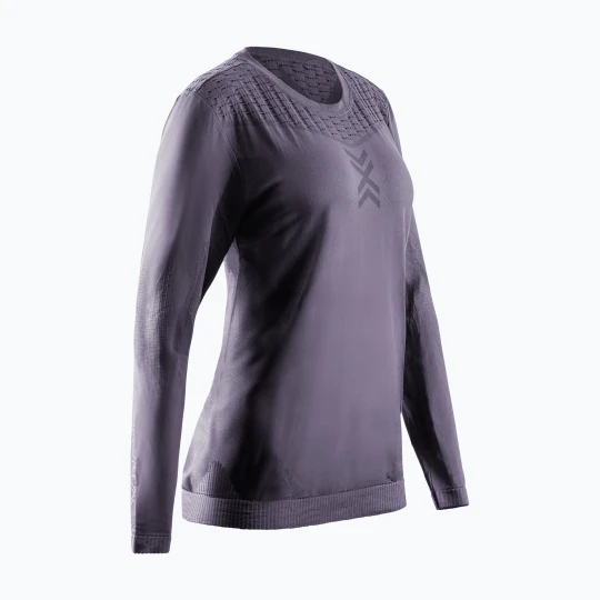 Zdjęcie produktu Longsleeve do biegania damski X-Bionic X-Ential muted lavender Fioletowy