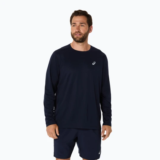 Zdjęcie produktu Longsleeve do biegania męski ASICS Core Top midnight Granatowy