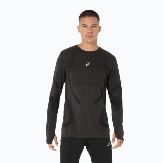 Zdjęcie produktu Longsleeve do biegania męski ASICS Road Seamless performance black