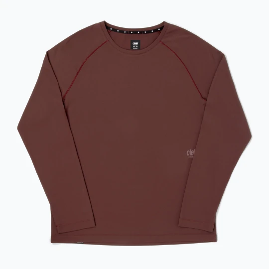 Zdjęcie produktu Longsleeve do biegania męski Ciele Athletics DLYLongsleeve andorra Bordowy