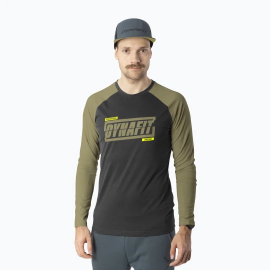 Zdjęcie produktu Longsleeve do biegania męski DYNAFIT 24 / 7 military green / 0910