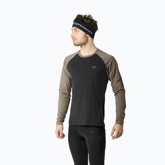 Zdjęcie produktu Longsleeve do biegania męski DYNAFIT Alpine Pro fallen rock / 0936 Czarny