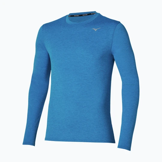 Zdjęcie produktu Longsleeve do biegania męski Mizuno Core Impulse Long Sleeve Tee blue jewel