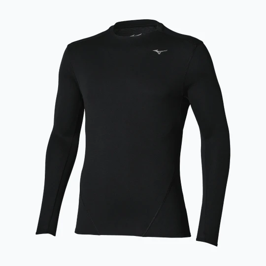 Zdjęcie produktu Longsleeve do biegania męski Mizuno Tech Thermal Charge Breath Thermo Long Sleeve Tee black