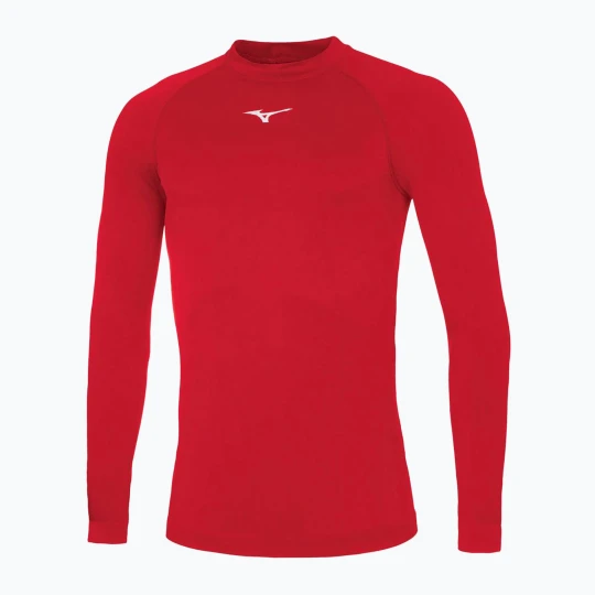 Zdjęcie produktu Longsleeve do biegania męski Mizuno Uni Core red / white