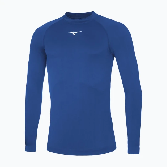 Zdjęcie produktu Longsleeve do biegania męski Mizuno Uni Core royal / white Niebieski