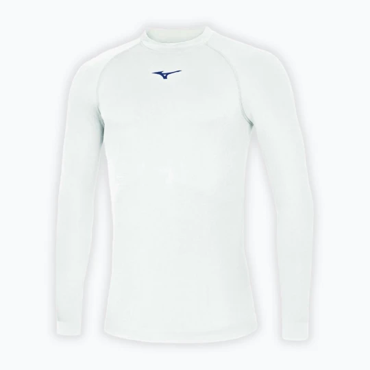 Zdjęcie produktu Longsleeve do biegania męski Mizuno Uni Core white/ navy