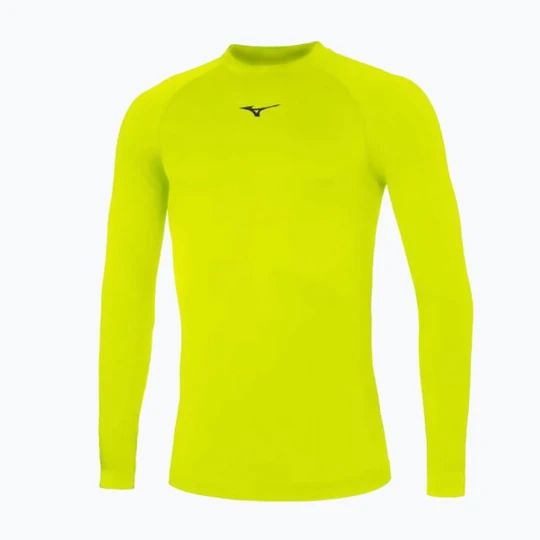 Zdjęcie produktu Longsleeve do biegania męski Mizuno Uni Core yellow/ navy
