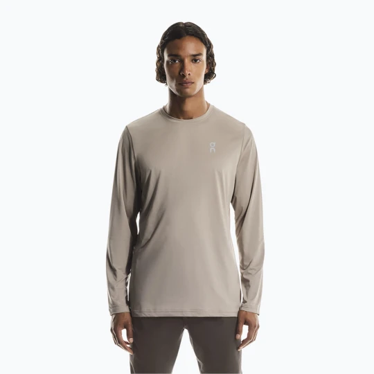Zdjęcie produktu Longsleeve do biegania męski On Core Long-T undyed-white Beżowy