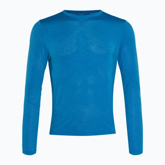 Zdjęcie produktu Longsleeve do biegania męski Saucony Stopwatch cobalt heather Niebieski