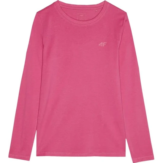 Zdjęcie produktu Longsleeve dziewczęcy 4FJWMM00TLONF318 4F Różowy