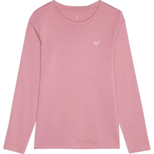 Zdjęcie produktu Longsleeve dziewczęcy 4FJWMM00TLONF318 4F Różowy