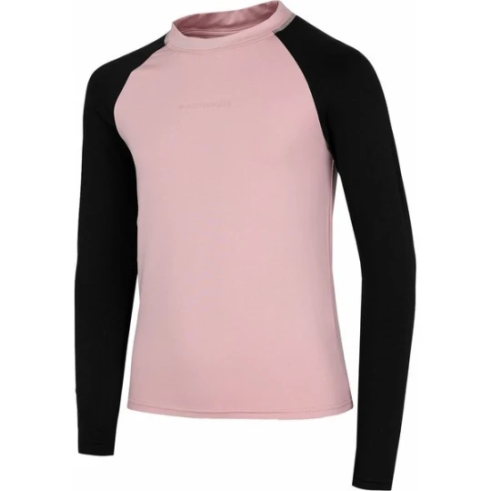 Zdjęcie produktu Longsleeve dziewczęcy HJZ22 JBIDD001 4F Różowy