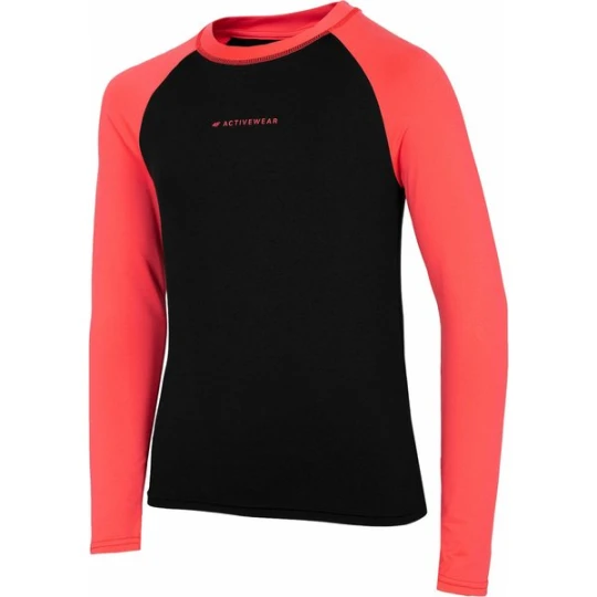 Zdjęcie produktu Longsleeve dziewczęcy HJZ22 JBIDD001 4F Czarny