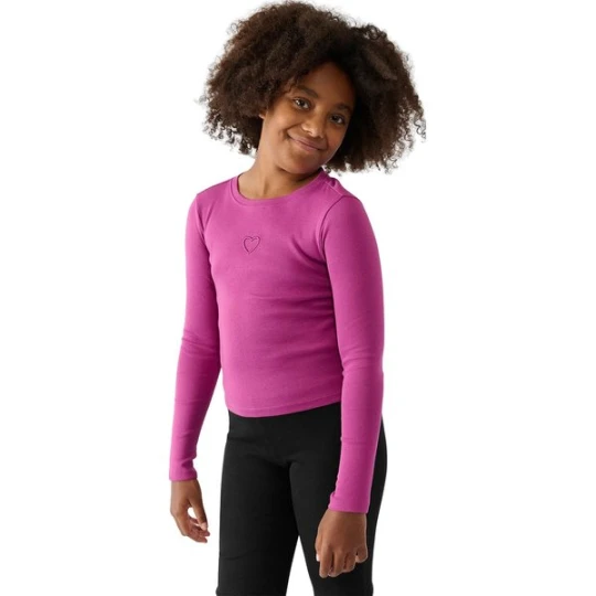 Zdjęcie produktu Longsleeve dziewczęcy TLONF292 4F Różowy