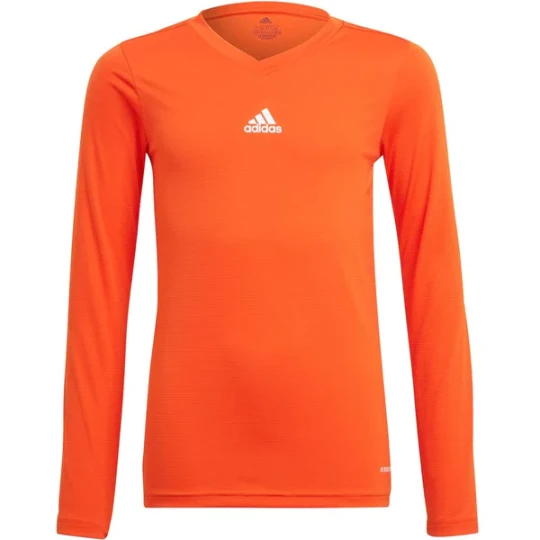 Zdjęcie produktu Longsleeve juniorski Team Base Tee Adidas Pomarańczowy