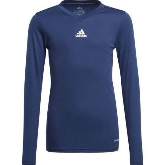 Zdjęcie produktu Longsleeve juniorski Team Base Tee Adidas Granatowy