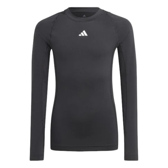 Zdjęcie produktu Longsleeve juniorski Techfit Aeroready Adidas Czarny