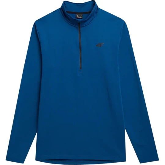 Zdjęcie produktu Longsleeve męski 4FAW23UBRUM035 4F Granatowy