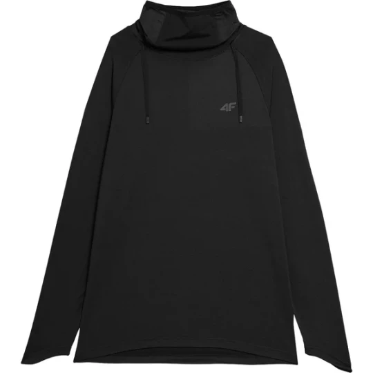 Zdjęcie produktu Longsleeve męski 4FAW23UBRUM037 4F Czarny